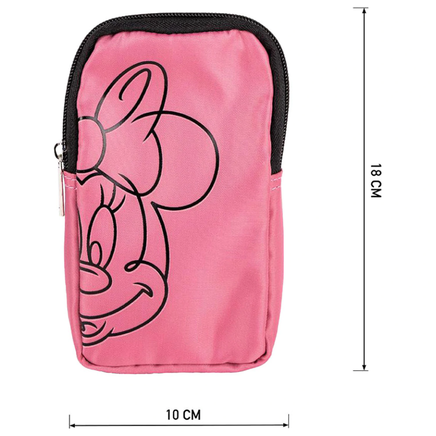 Disney Minnie Różowa torba z uchwytem na telefon 18 cm zdjęcie produktu