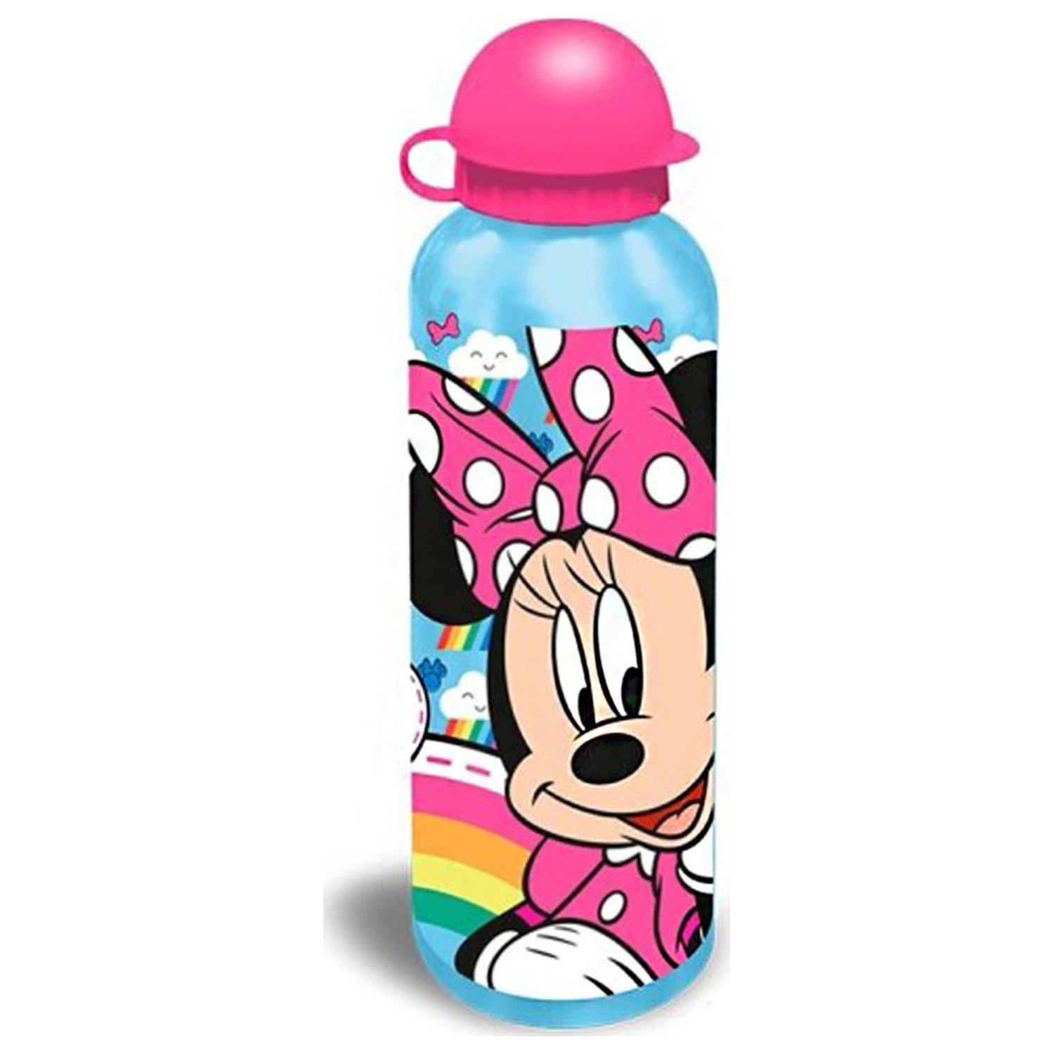 Disney Minnie Rainbow aluminiowa butelka na wodę z nakrętką do picia 500 ml zdjęcie produktu