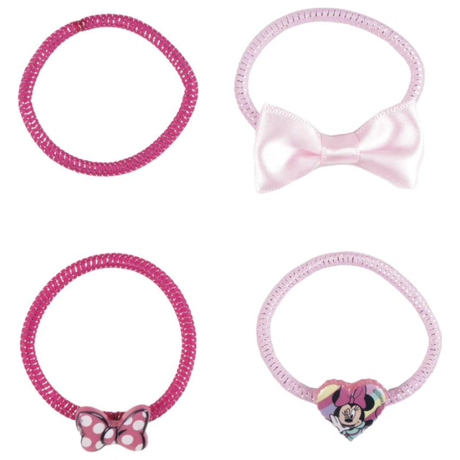 Disney Minnie Rainbow Hair Tie Zestaw 6 sztuk zdjęcie produktu