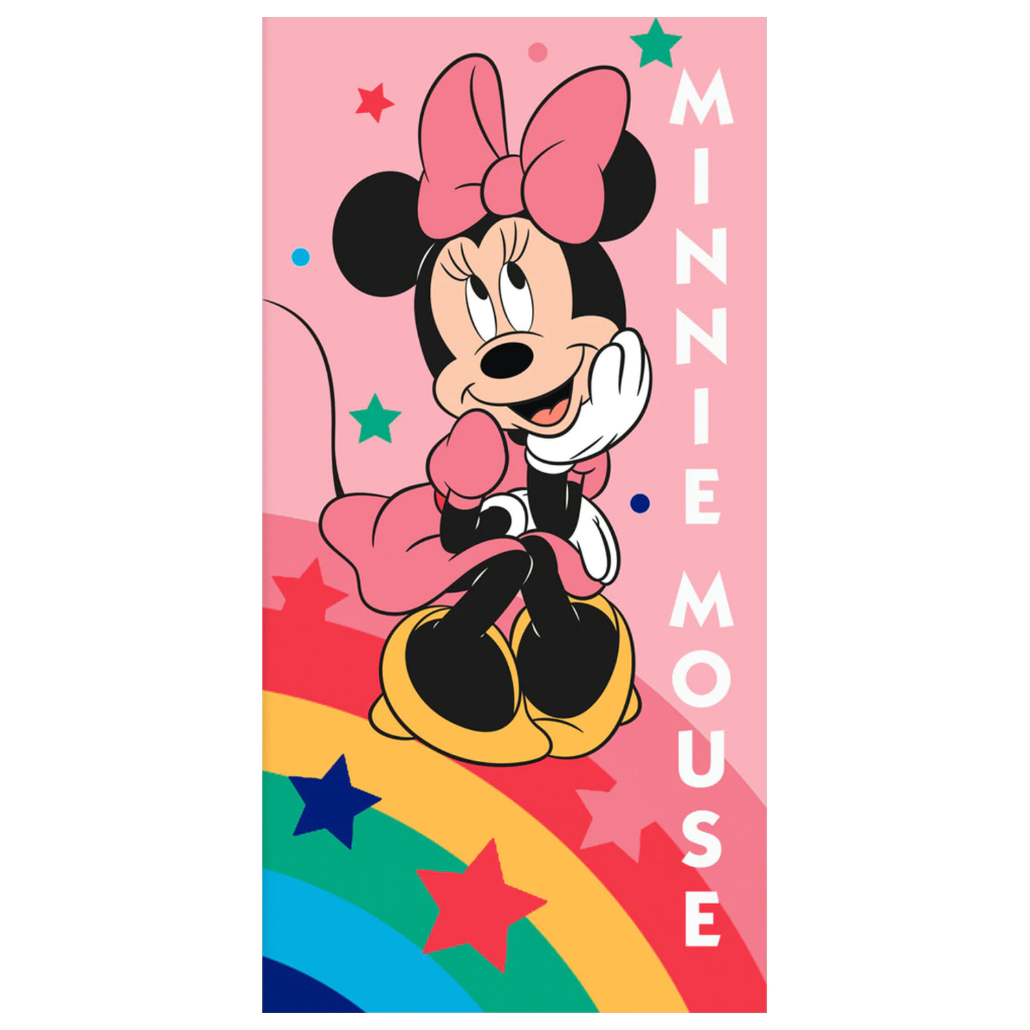 Disney Minnie Rainbow Star Ręcznik zdjęcie produktu