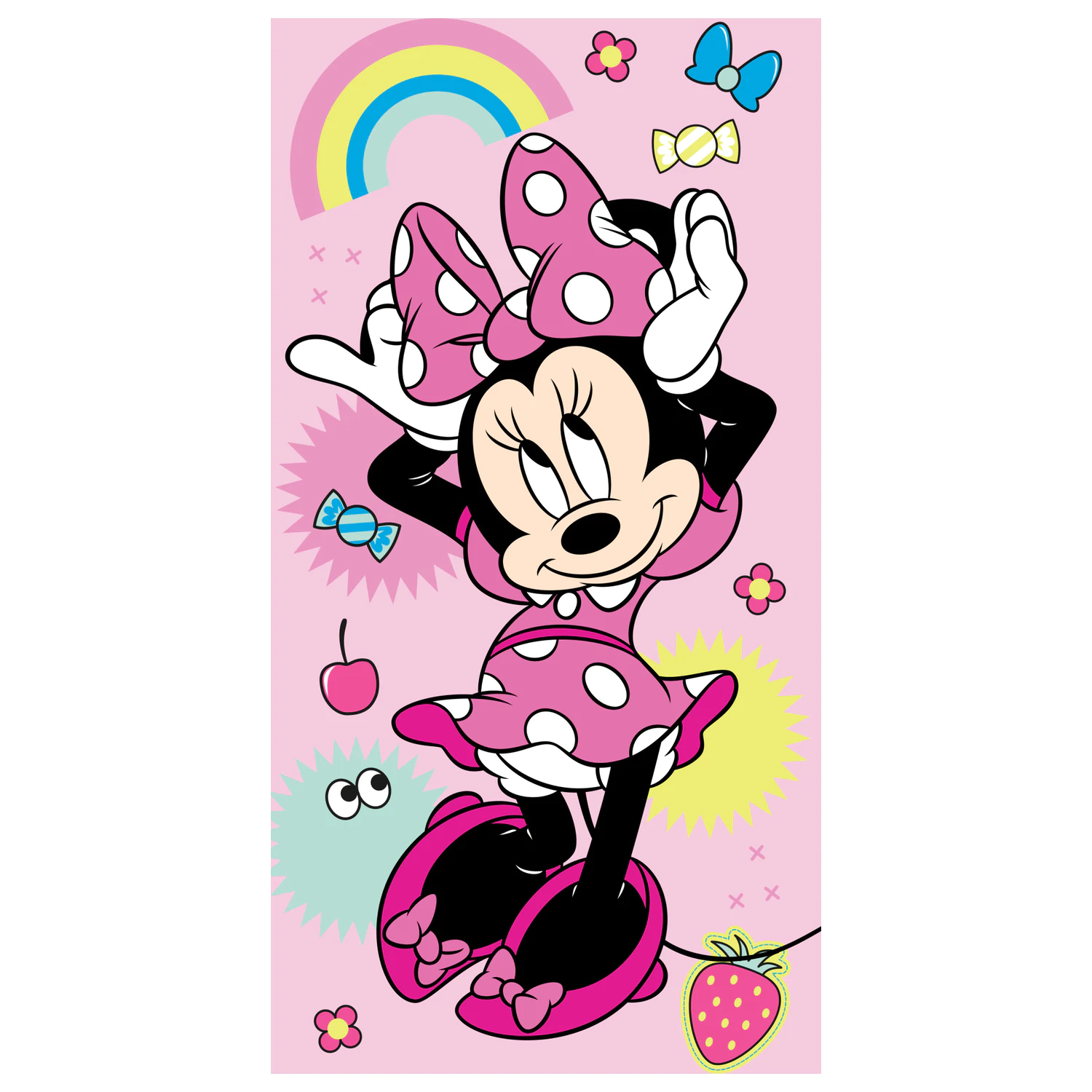 Disney Minnie Rainbow ręcznik zdjęcie produktu