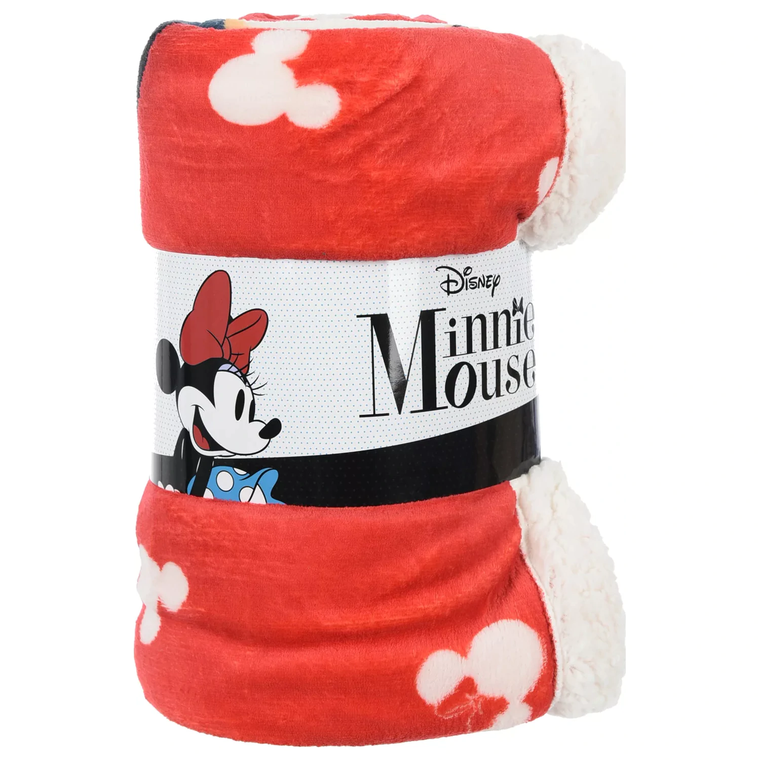 Koc sherpa Disney Minnie Red 140x190 cm zdjęcie produktu