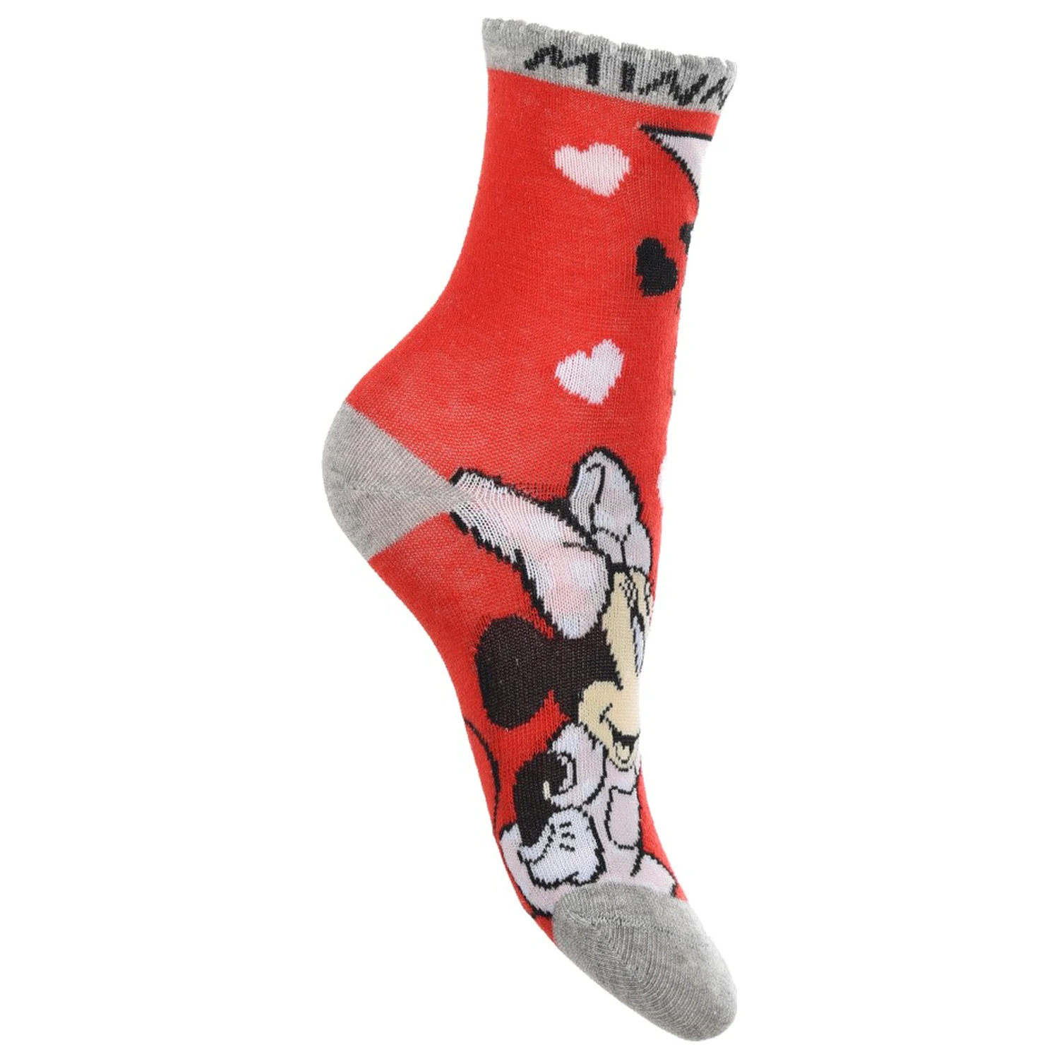 Disney Minnie Czerwony Styl Dziecięce Skarpetki 31/34 zdjęcie produktu