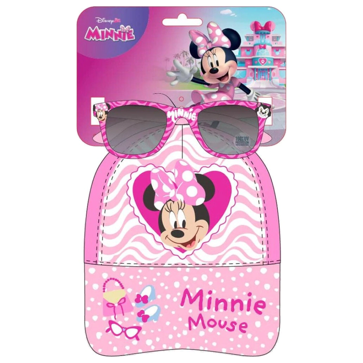 Czapka + okulary przeciwsłoneczne Disney Minnie zdjęcie produktu
