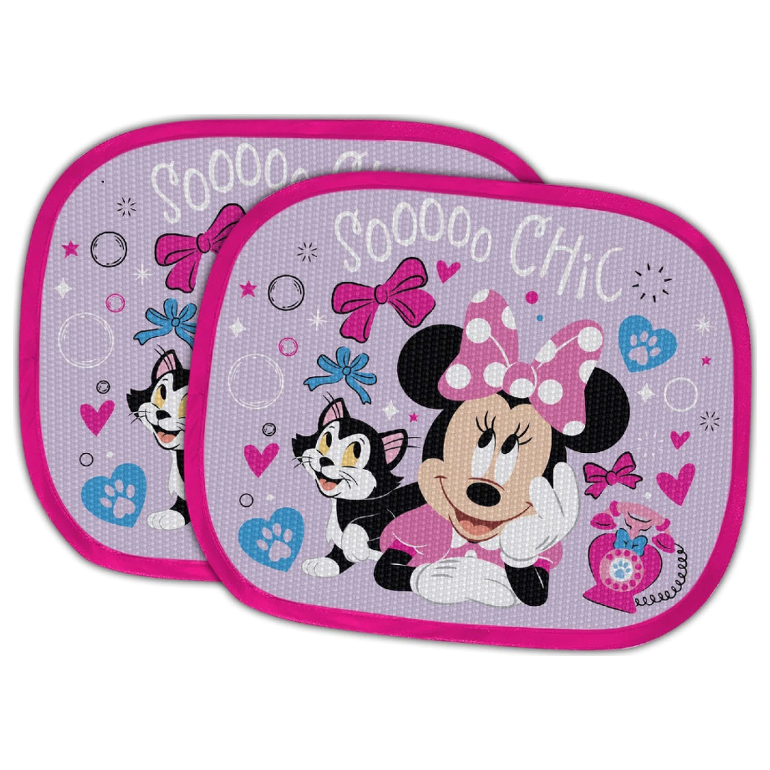 Disney Minnie So Chic osłona przeciwsłoneczna na szybę samochodową 2 szt. zdjęcie produktu