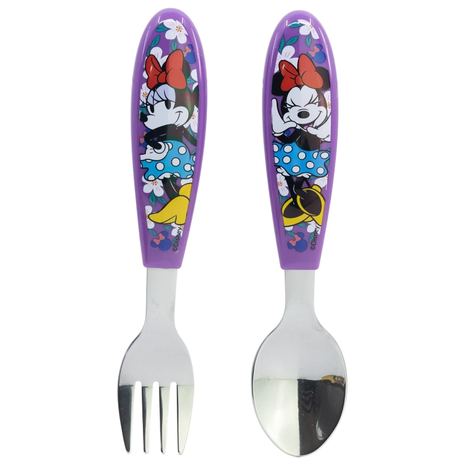 Disney Minnie Sunshine Metal Ergonomiczny Zestaw Sztućców - 2 sztuki zdjęcie produktu