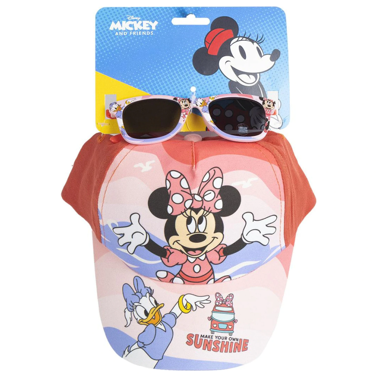 Disney Minnie Sunshine Zestaw Okulary przeciwsłoneczne i Czapka baseballowa zdjęcie produktu