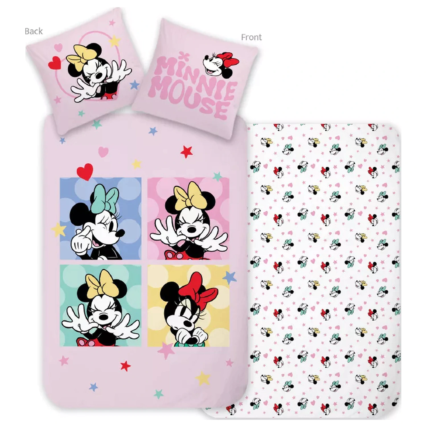Disney Minnie Sweet Moments Poszewka na kołdrę dla dzieci w wieku przedszkolnym zdjęcie produktu