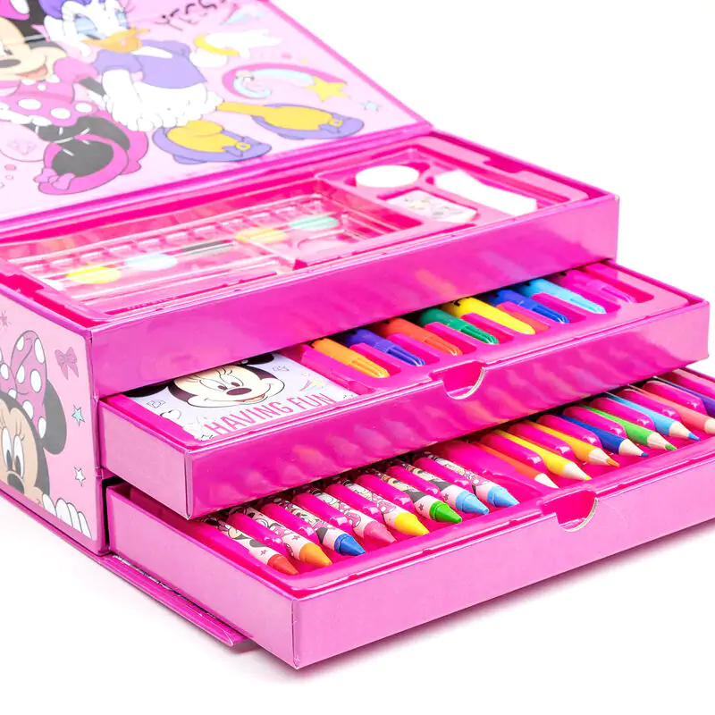 Disney Minnie Kolorowy zestaw przyborów piśmiennych w etui zdjęcie produktu