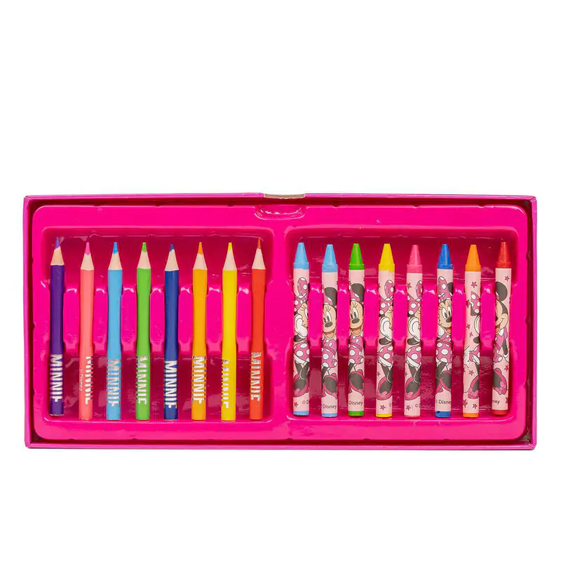 Disney Minnie Kolorowy zestaw przyborów piśmiennych w etui zdjęcie produktu