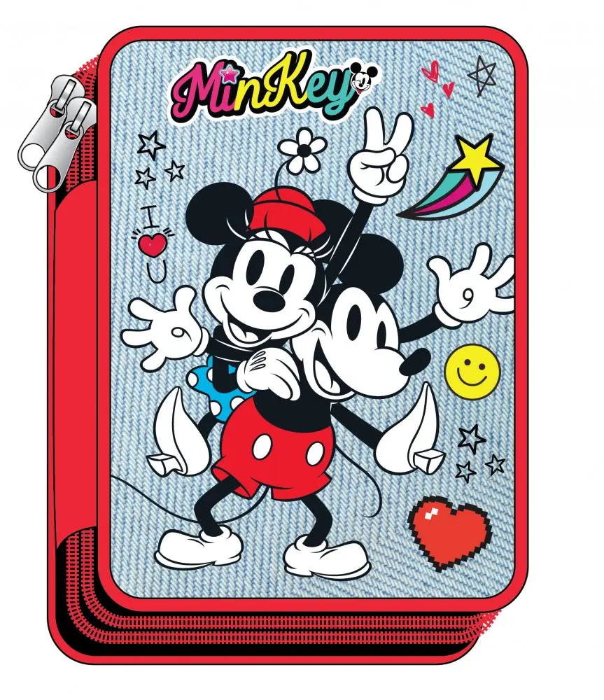 Disney Minnie Dwupiętrowy Wypełniony Piórnik zdjęcie produktu