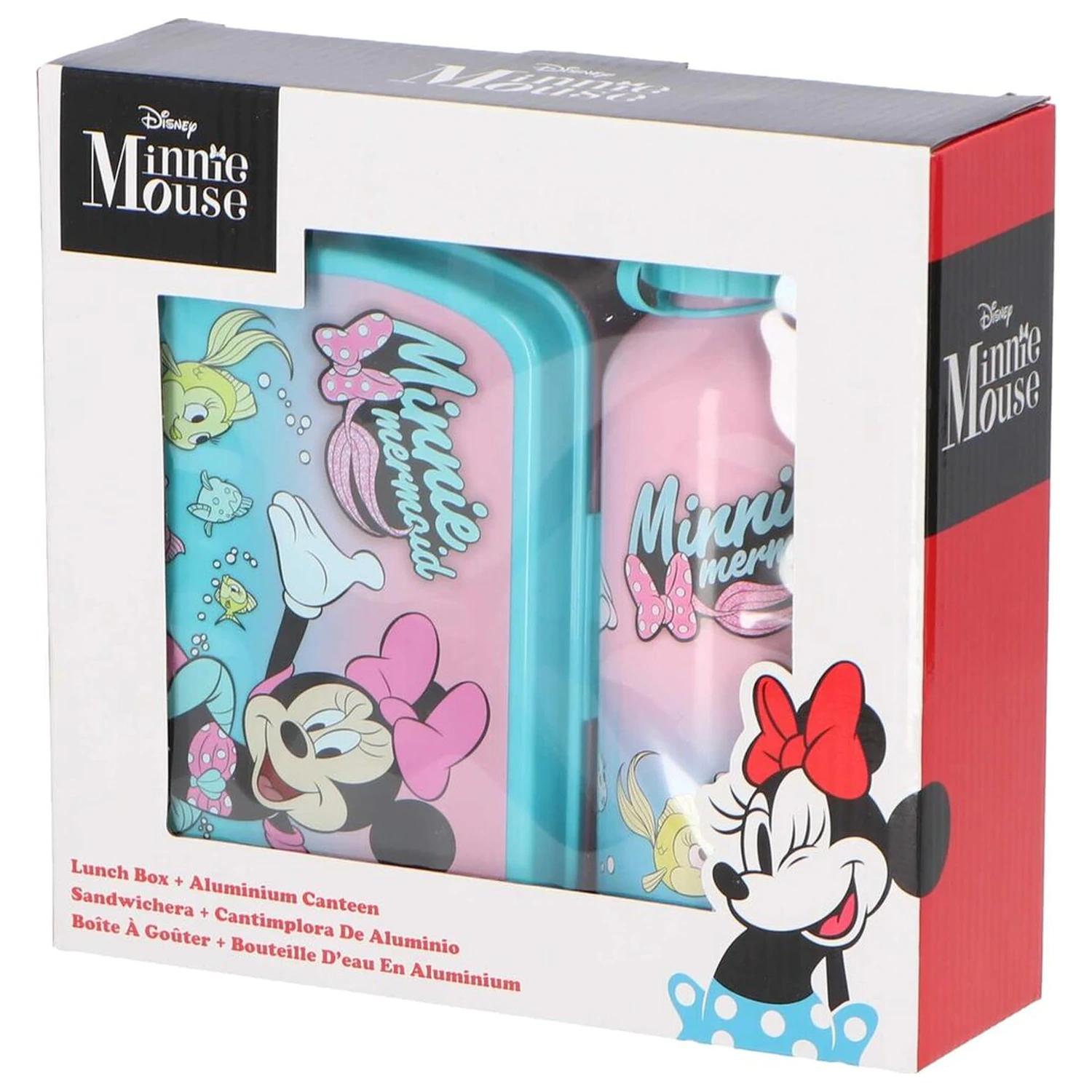 Disney Minnie Lunch box + butelka aluminiowa 500 ml zdjęcie produktu