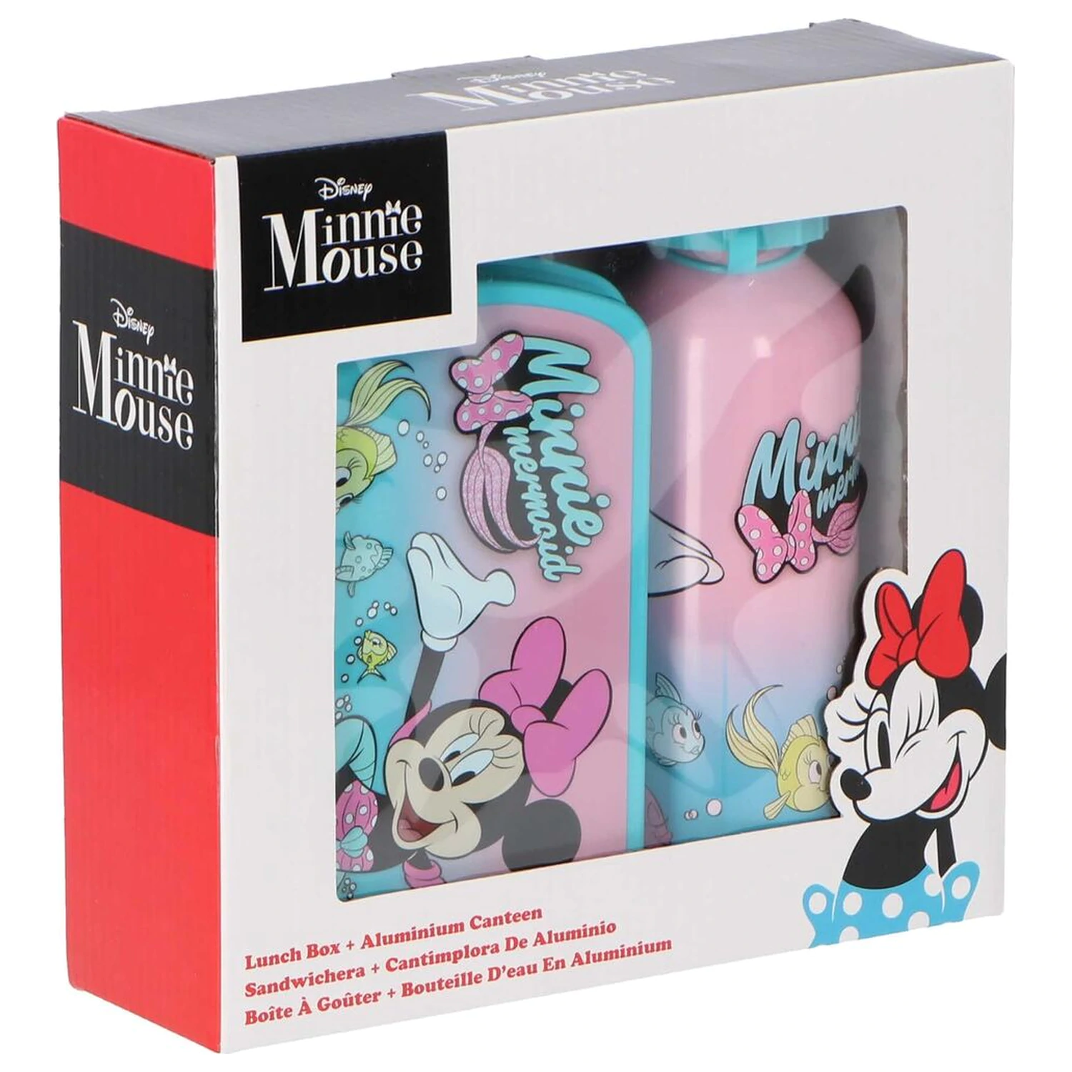 Disney Minnie Lunch box + butelka aluminiowa 500 ml zdjęcie produktu