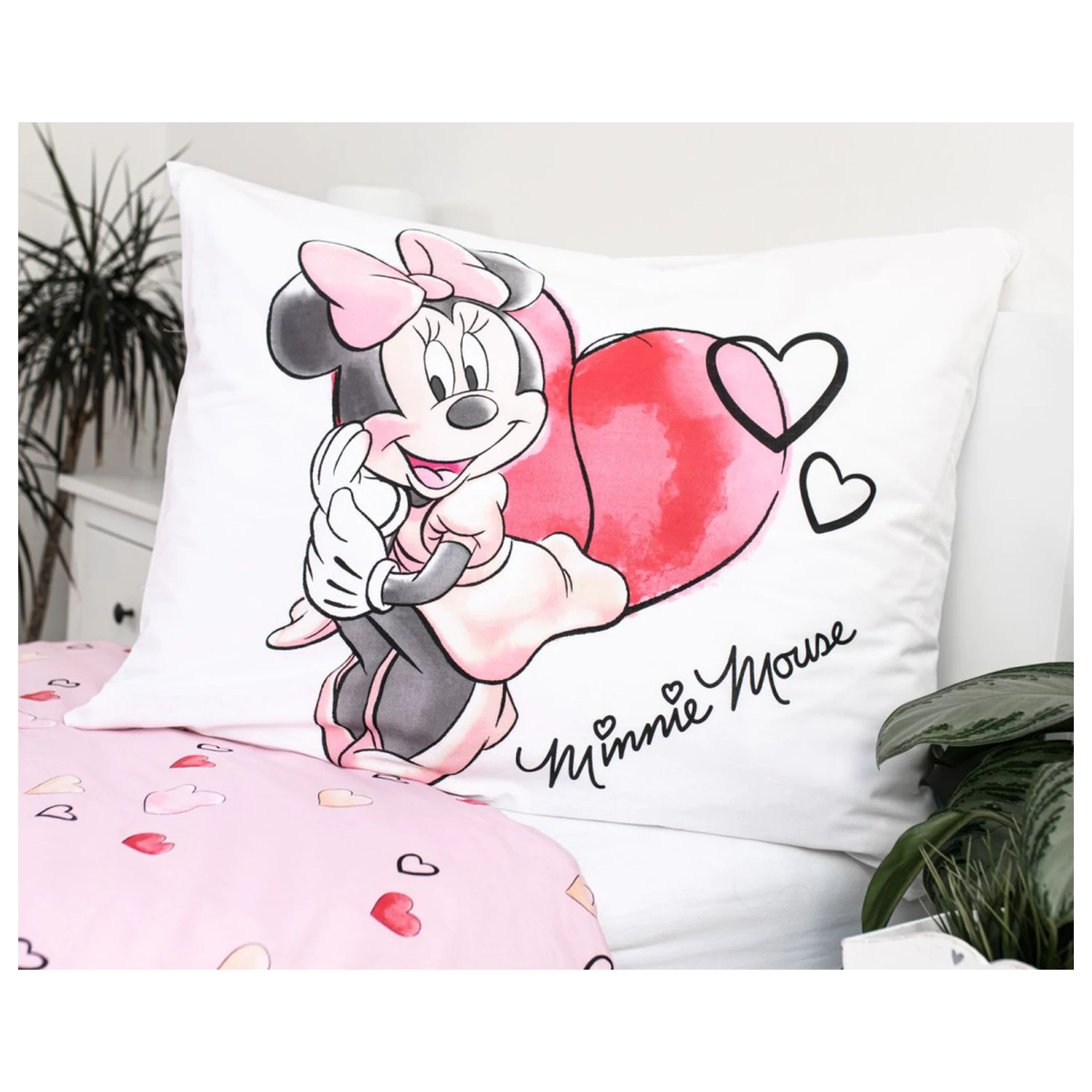 Disney Minnie Biała Poszwa na kołdrę zdjęcie produktu