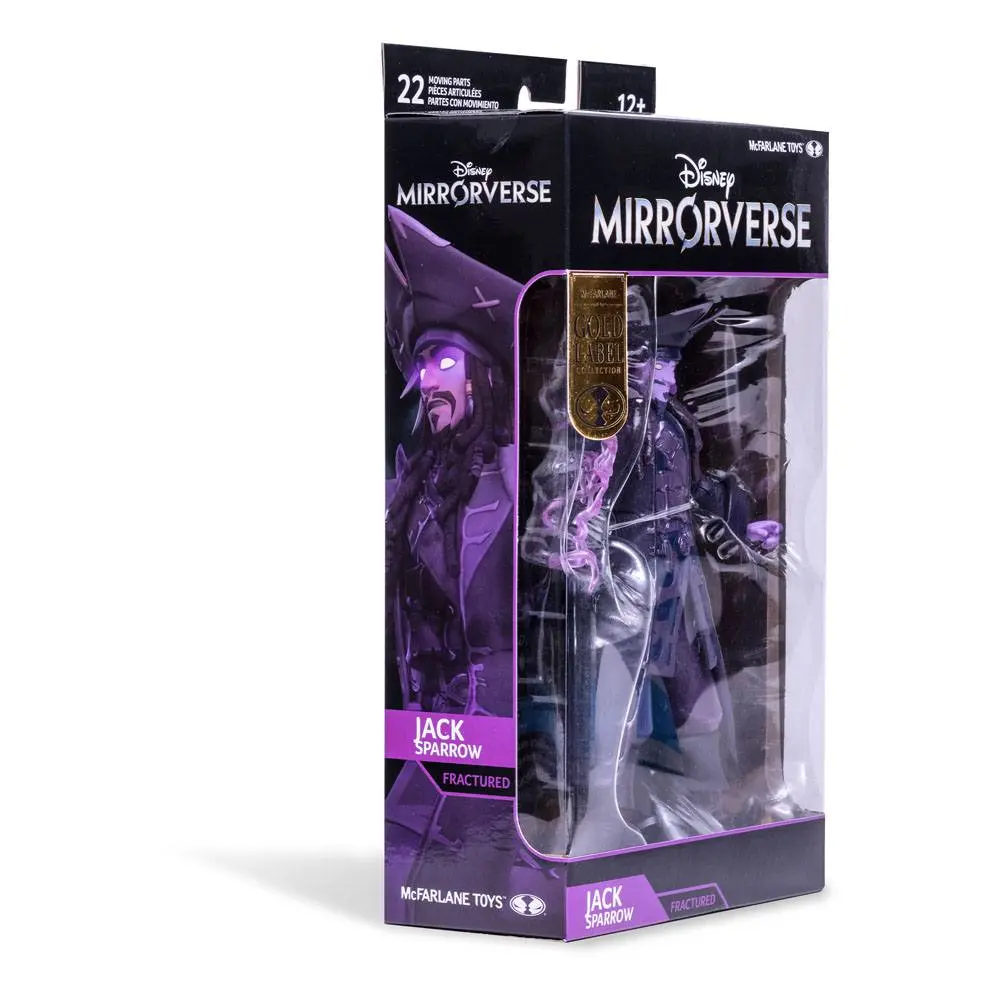 Disney Mirrorverse Figurka Akcji Jack Sparrow Fractured Gold Label Series 18 cm zdjęcie produktu