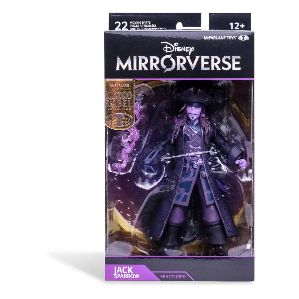 Disney Mirrorverse Figurka Akcji Jack Sparrow Fractured Gold Label Series 18 cm zdjęcie produktu