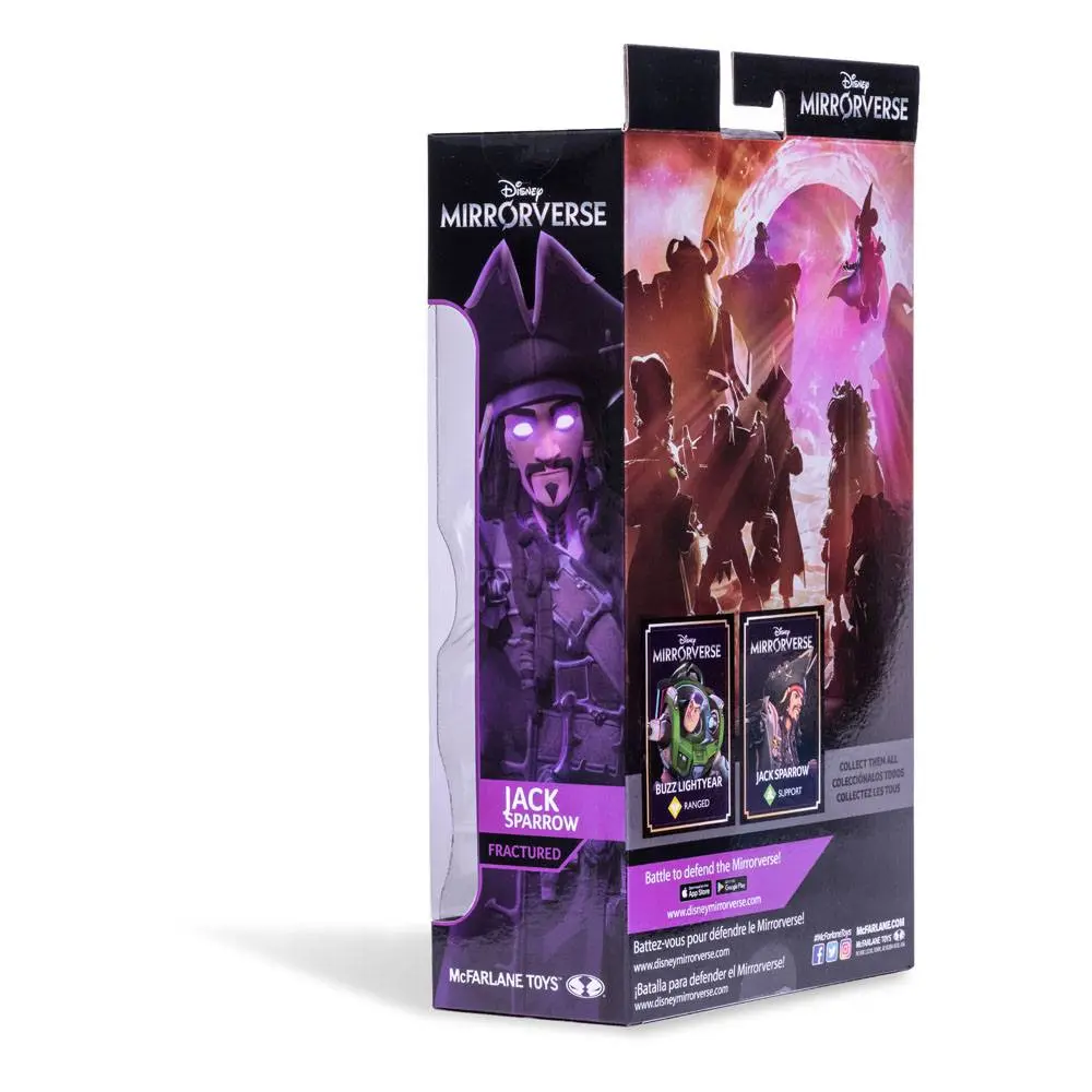 Disney Mirrorverse Figurka Akcji Jack Sparrow Fractured Gold Label Series 18 cm zdjęcie produktu
