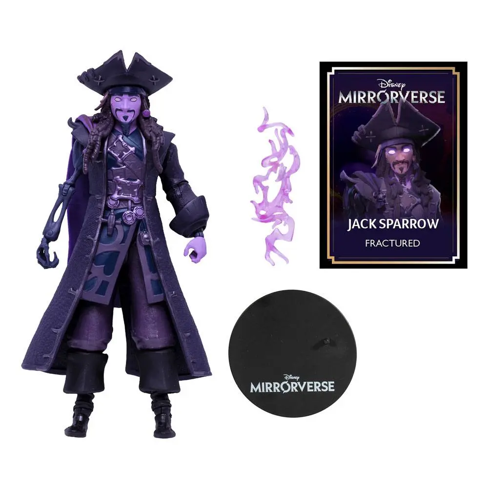 Disney Mirrorverse Figurka Akcji Jack Sparrow Fractured Gold Label Series 18 cm zdjęcie produktu