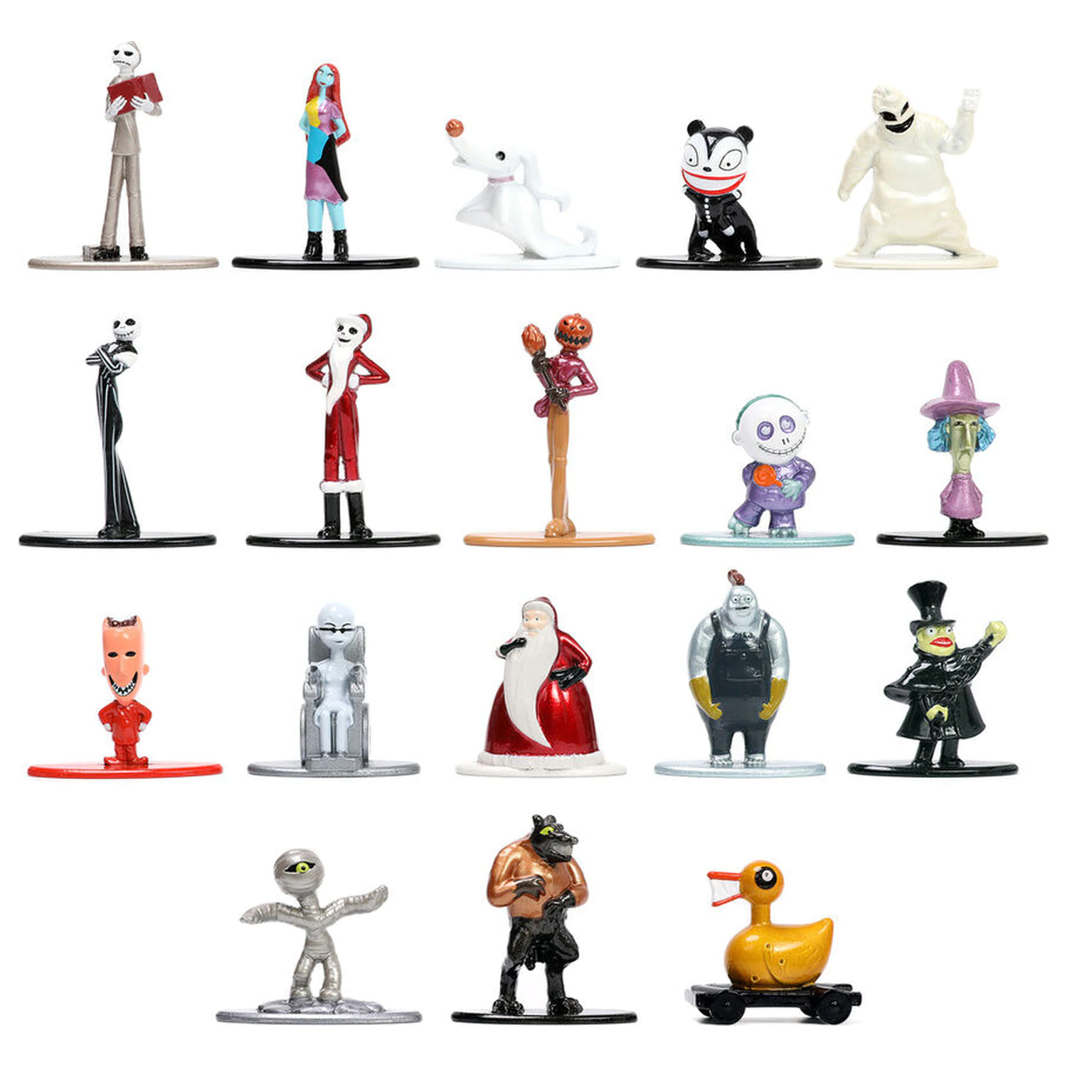 Disney Nightmare Before Christmas metalfigs zestaw 18 figurek 4 cm zdjęcie produktu