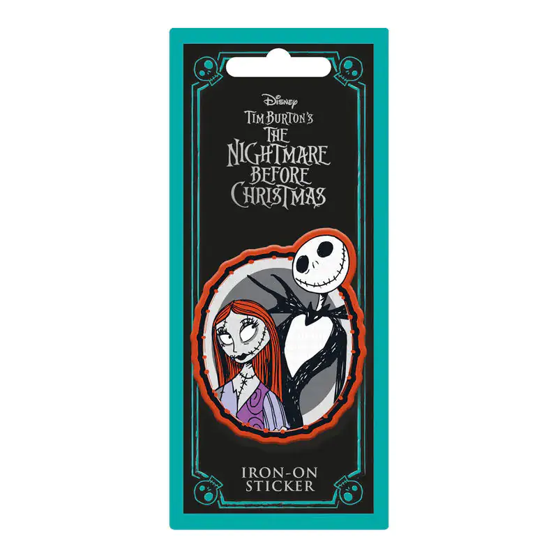 Disney Miasteczko Halloween Jack i Sally Embroidery sticker - Naklejka z haftem zdjęcie produktu