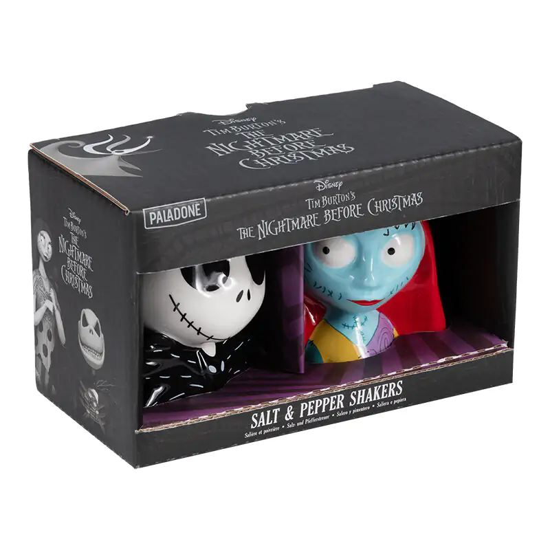 Disney Miasteczko Halloween Jack i Sally Zestaw do soli i pieprzu zdjęcie produktu