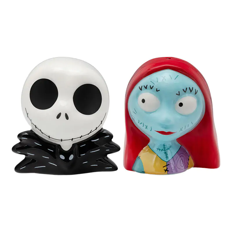 Disney Miasteczko Halloween Jack i Sally Zestaw do soli i pieprzu zdjęcie produktu