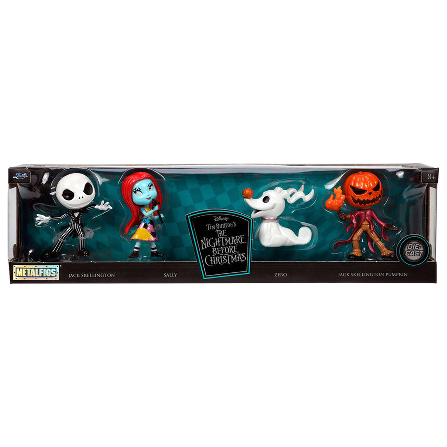 Disney Nightmare Before Christmas metalowe figurki paczka 4 figurek 7cm zdjęcie produktu