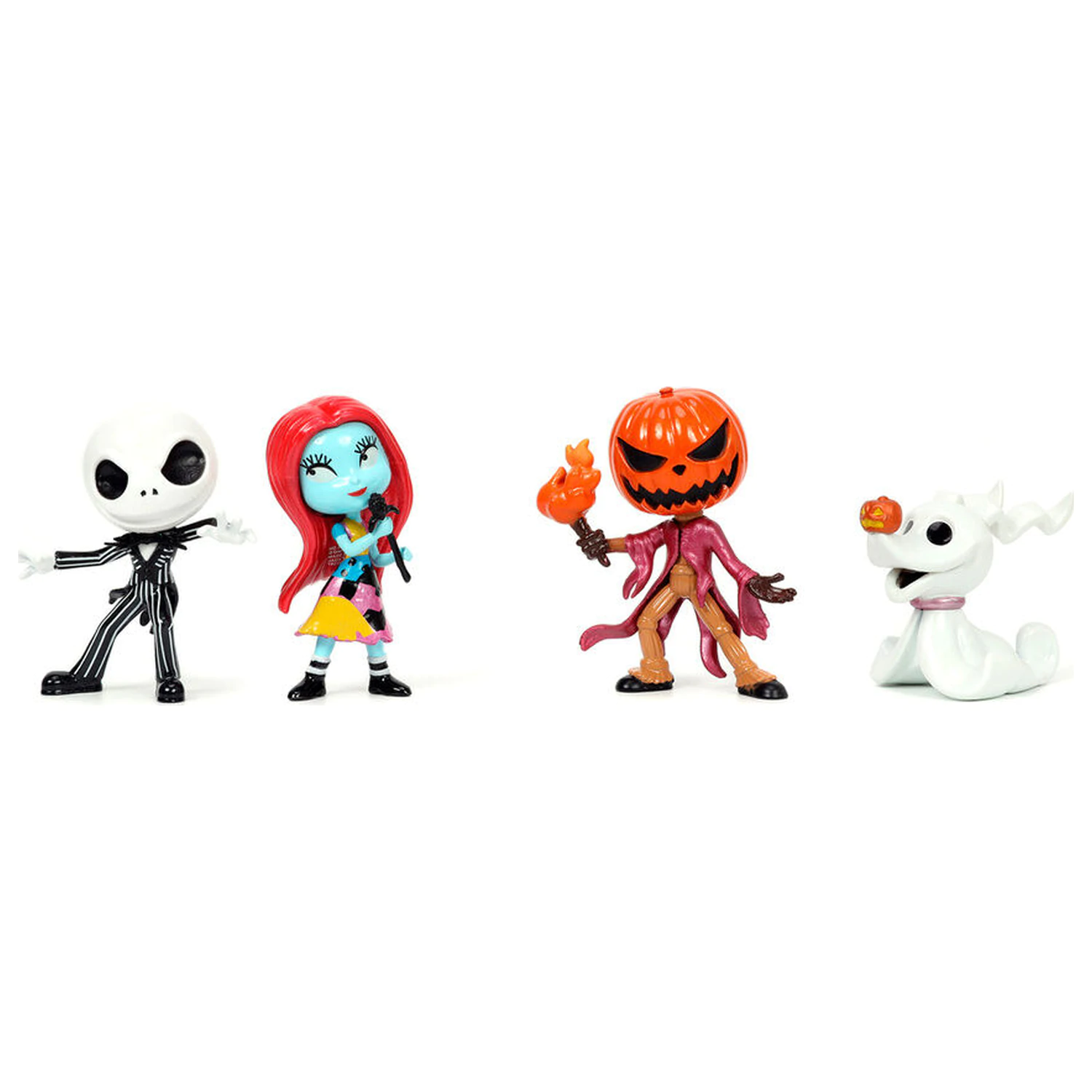 Disney Nightmare Before Christmas metalowe figurki paczka 4 figurek 7cm zdjęcie produktu