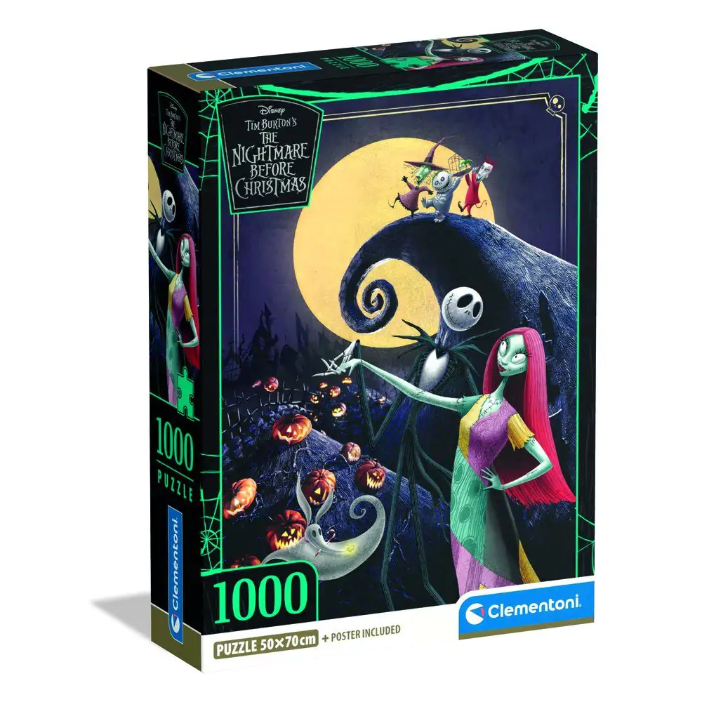 Puzzle Disney Miasteczko Halloween 1000pcs zdjęcie produktu