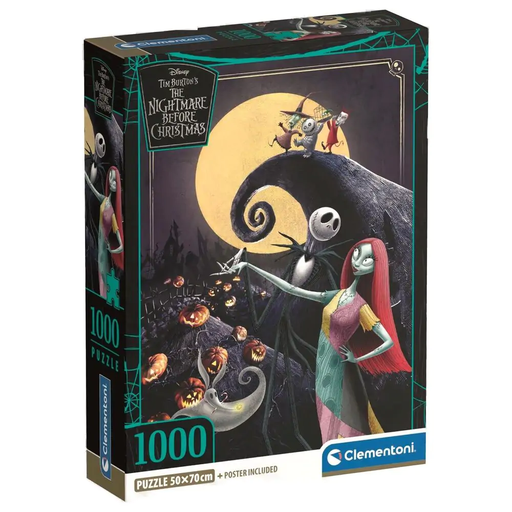 Puzzle Disney Miasteczko Halloween 1000pcs zdjęcie produktu