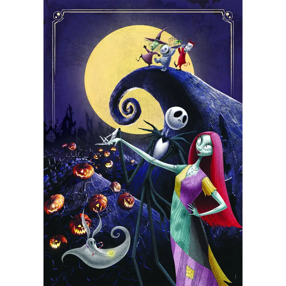 Puzzle Disney Miasteczko Halloween 1000pcs zdjęcie produktu