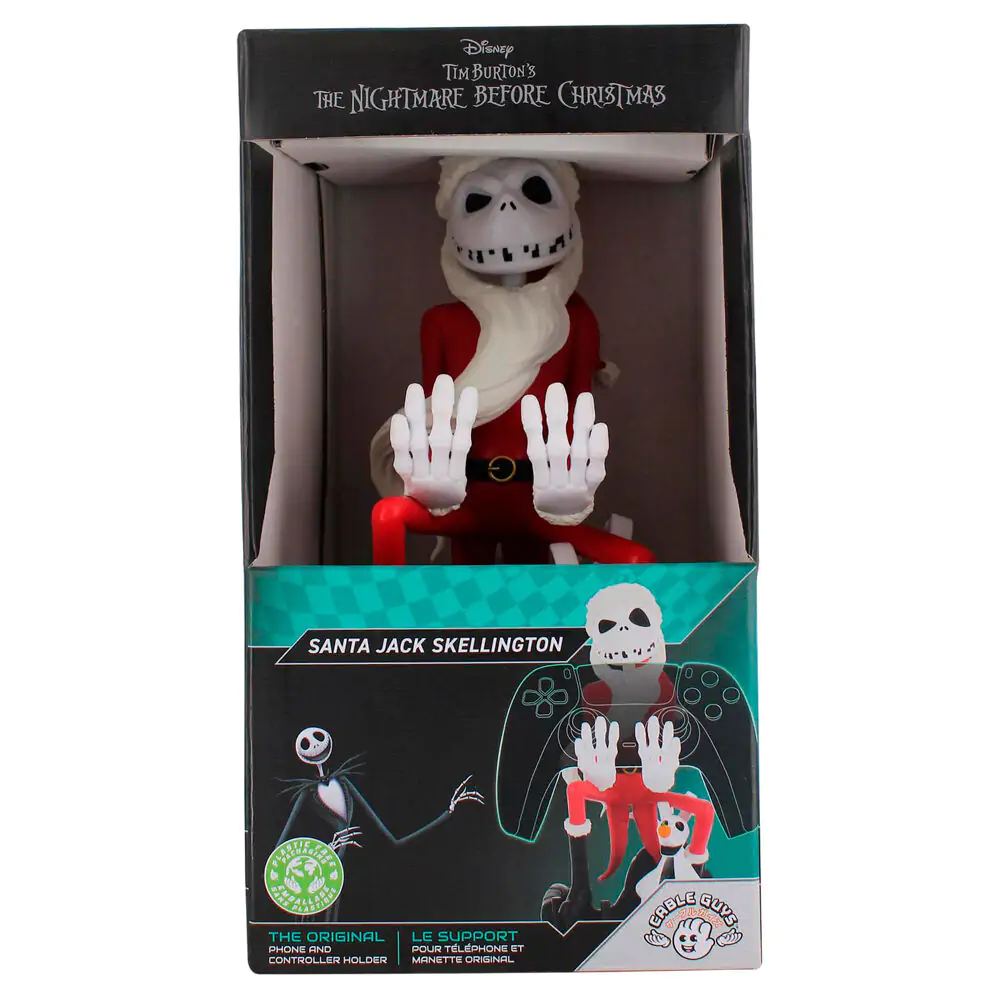 Disney Miasteczko Halloween Strój Świętego Mikołaja Jack uchwyt zaciskowy Cable guy 20 cm zdjęcie produktu