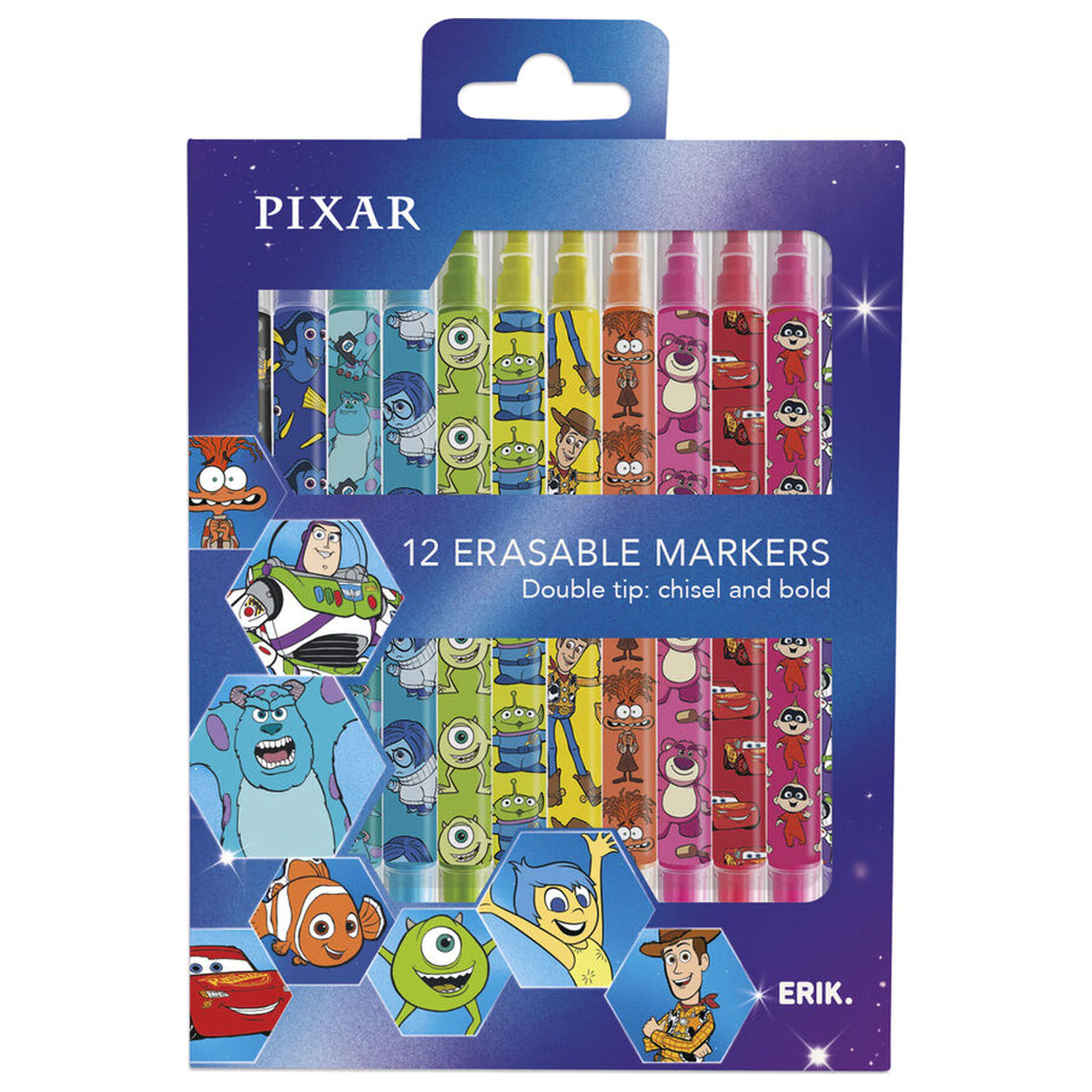 Disney Pixar zestaw 12 zmywalnych makerów zdjęcie produktu