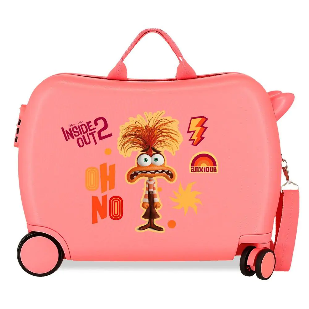Walizka ABS Disney Pixar Inside Out 2 Anxious 50 cm zdjęcie produktu