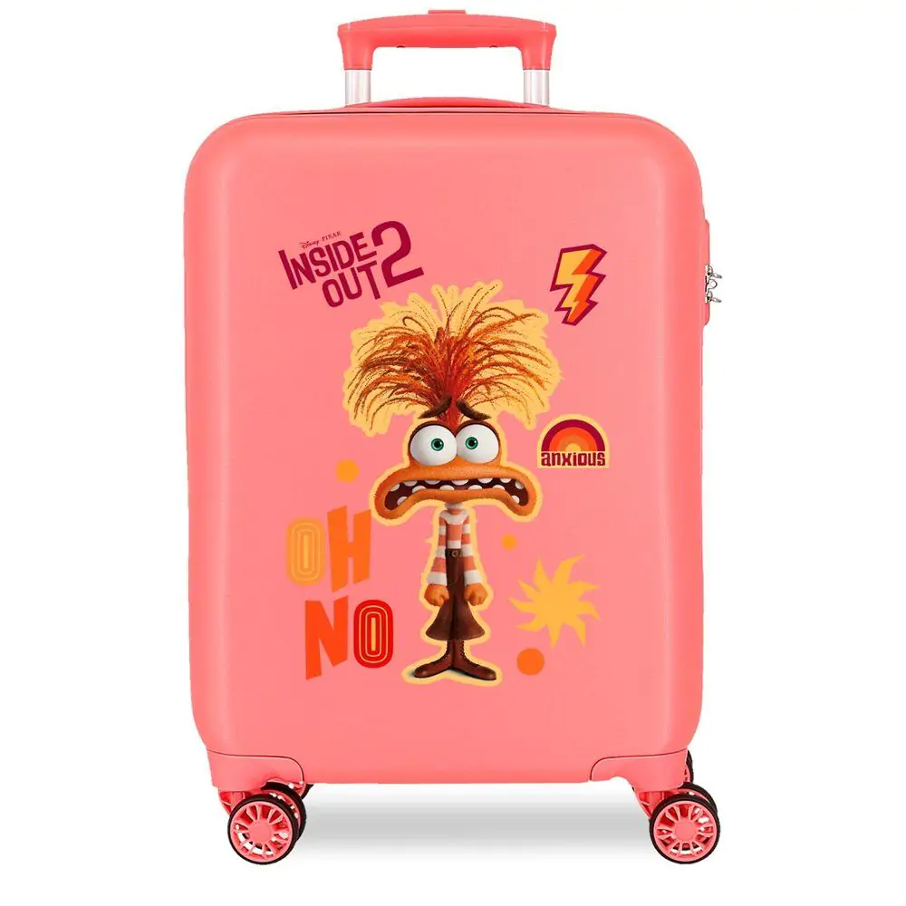 Walizka na kółkach Disney Pixar Inside Out 2 Anxious ABS 55 cm zdjęcie produktu