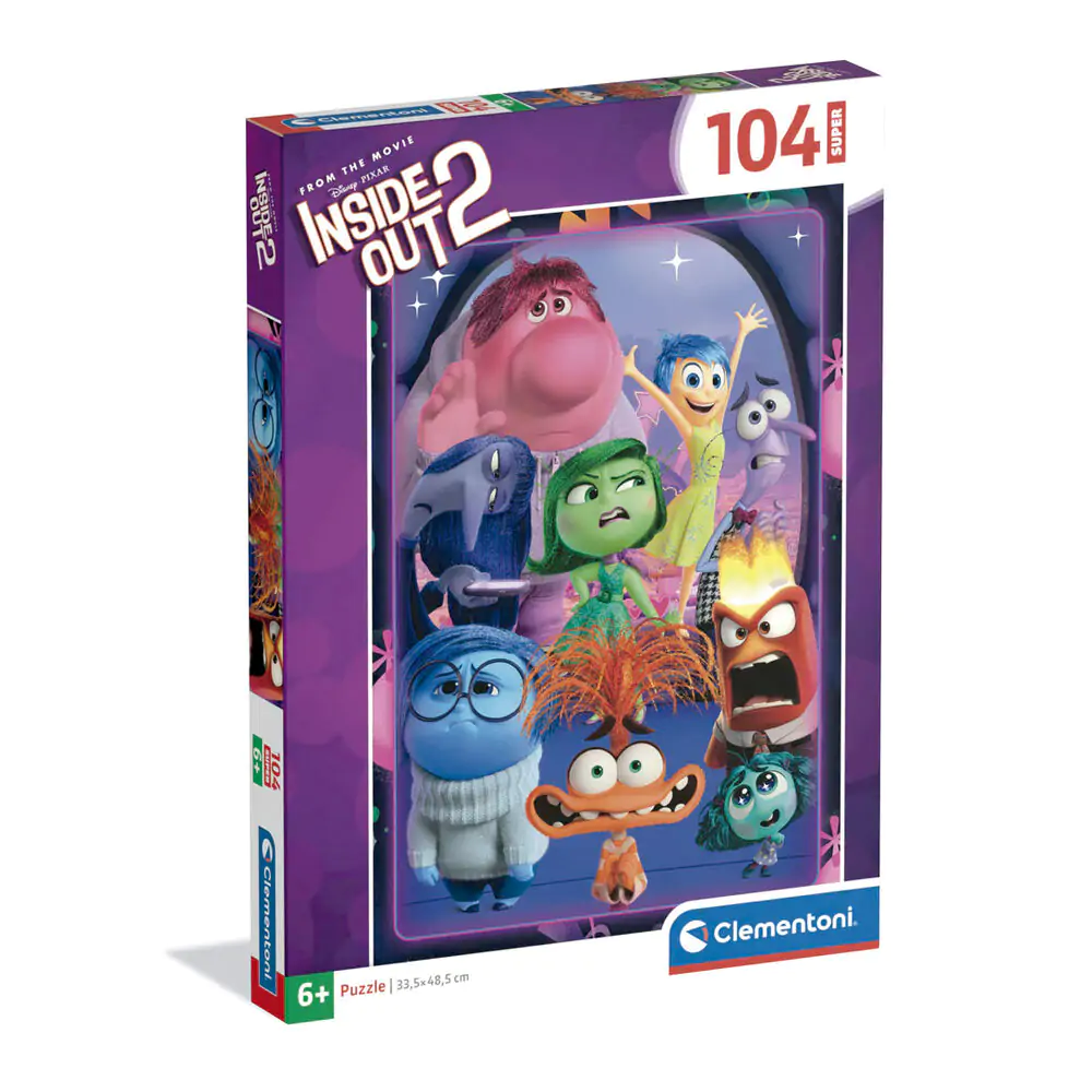 Disney Pixar Inside Out 2 super puzzle 104 elementy zdjęcie produktu