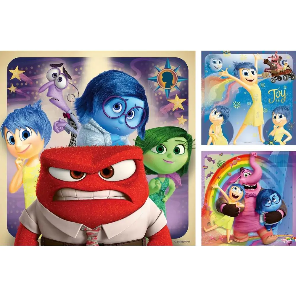 Puzzle Disney Pixar Inside Out 3x49 elementów zdjęcie produktu