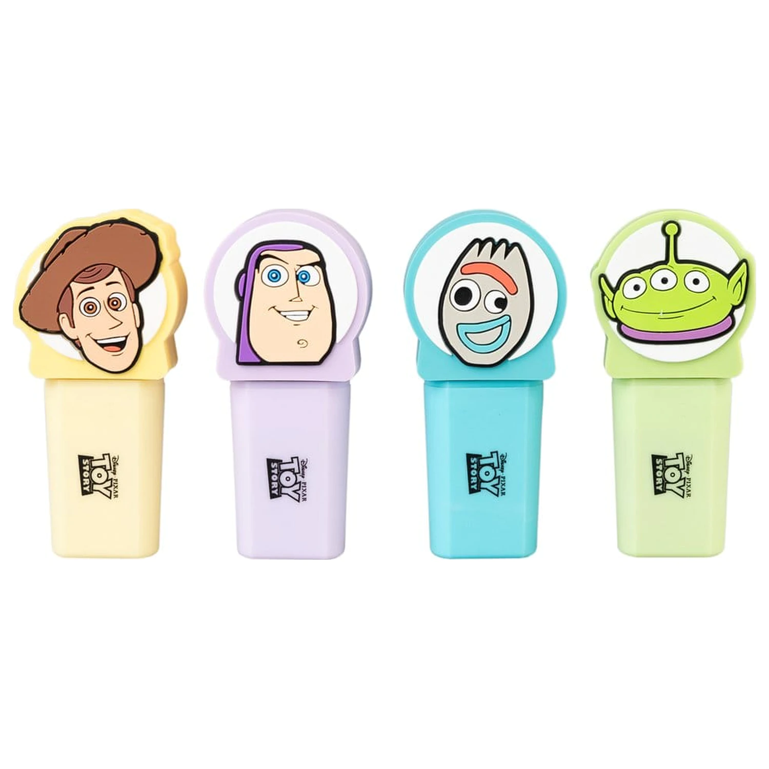Disney Pixar Toy Story zestaw 4 zakreślaczy z nakładką zdjęcie produktu