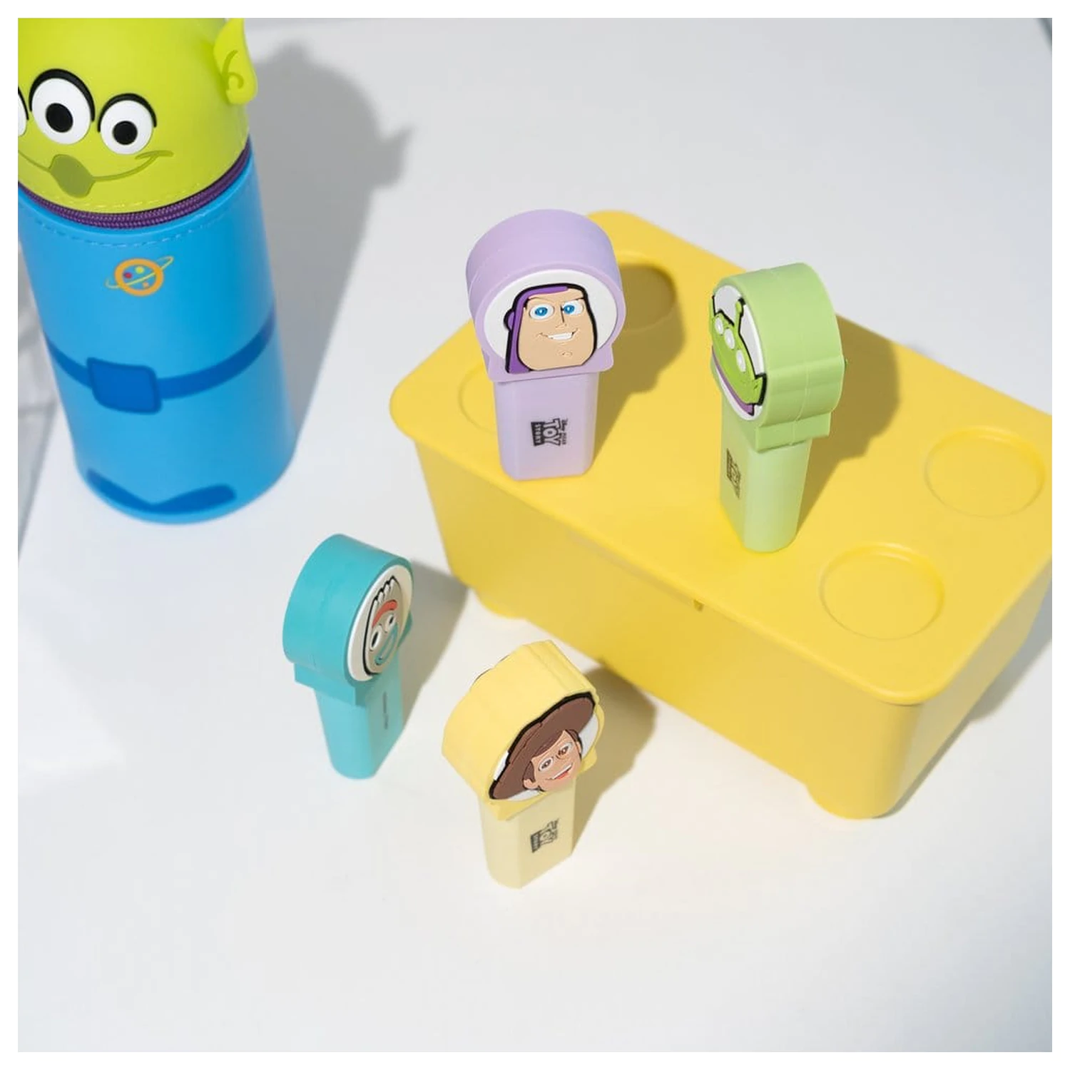 Disney Pixar Toy Story zestaw 4 zakreślaczy z nakładką zdjęcie produktu