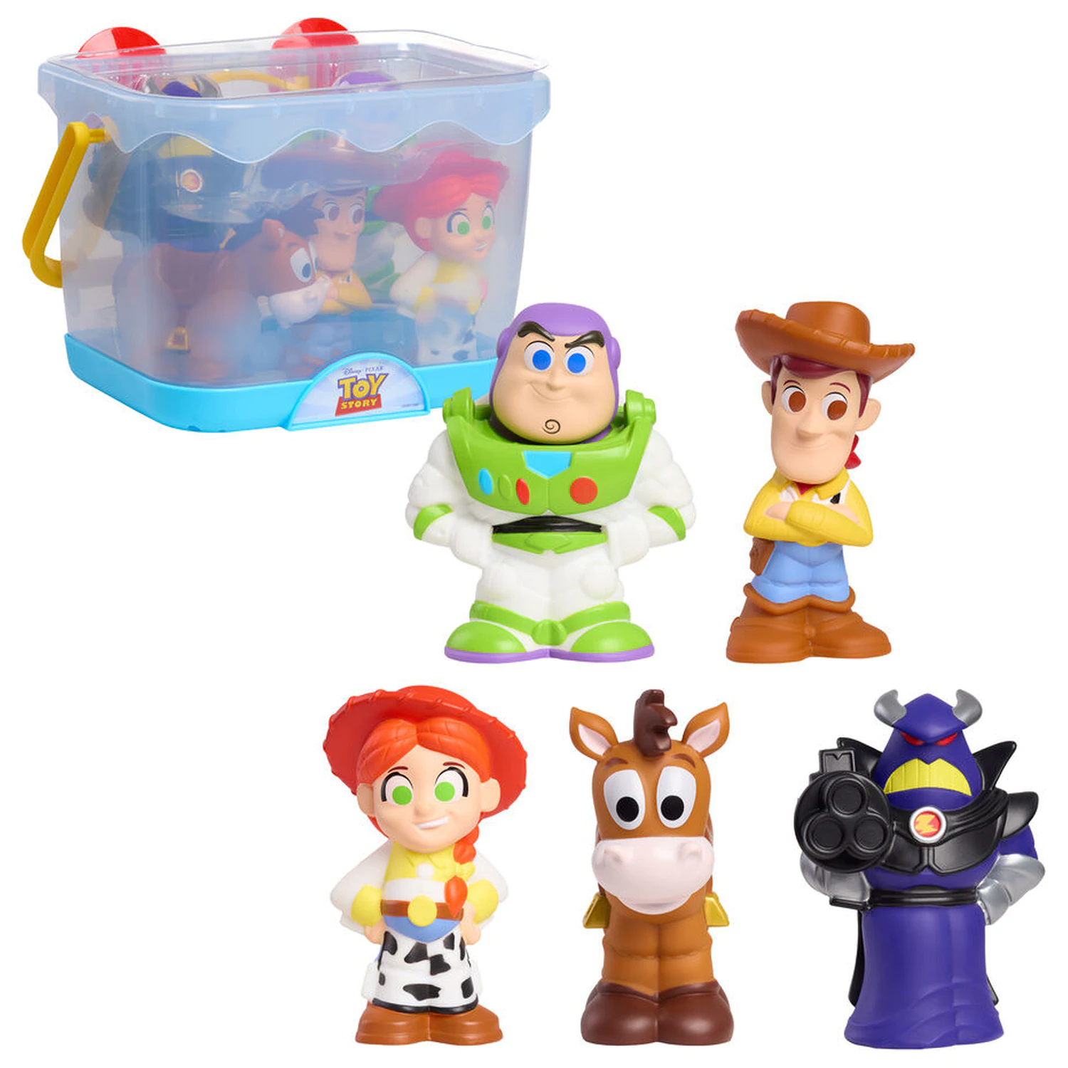 Disney Pixar Toy Story zestaw 5 figurek łazienkowych zdjęcie produktu