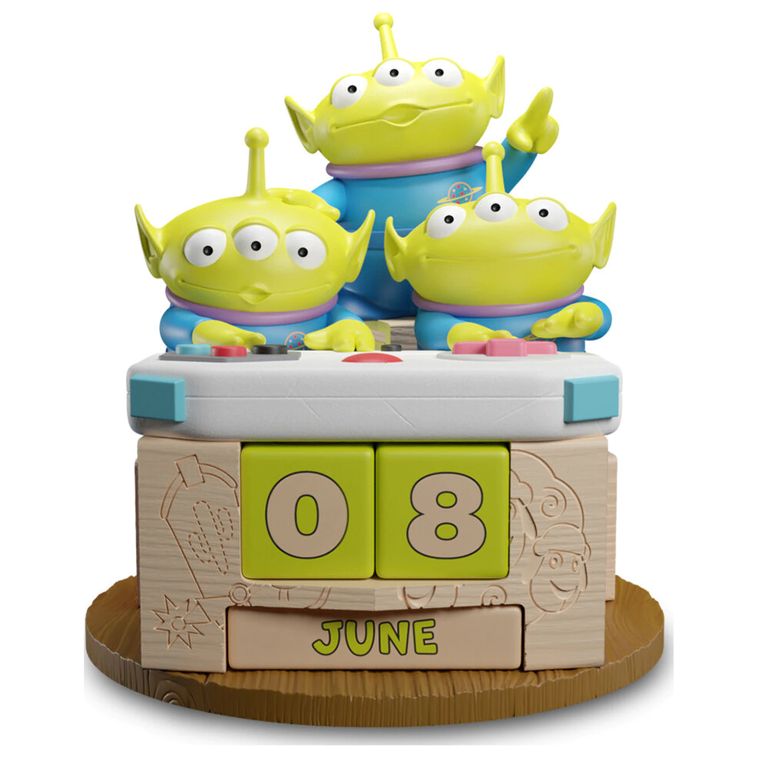 Disney Pixar Toy Story Alien wieczysty kalendarz 3D zdjęcie produktu