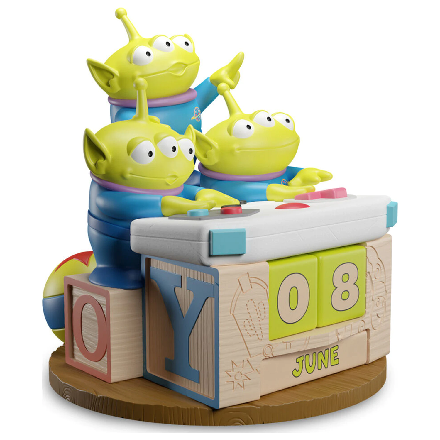 Disney Pixar Toy Story Alien wieczysty kalendarz 3D zdjęcie produktu