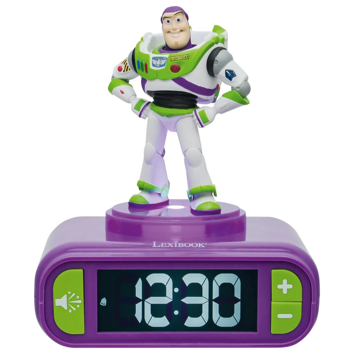 Cyfrowy budzik z lampką nocną 3D Disney Pixar Toy Story Buzz Lightyear zdjęcie produktu