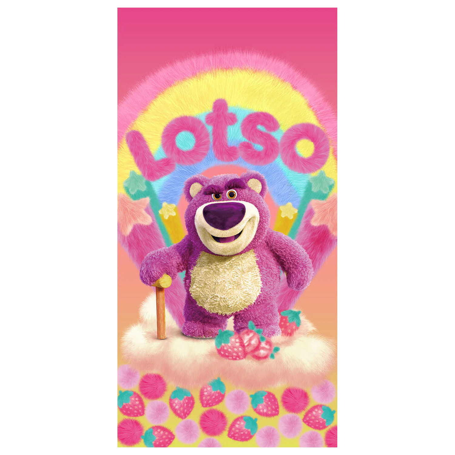 Disney Pixar Toy Story Lotso ręcznik plażowy z mikrofibry zdjęcie produktu