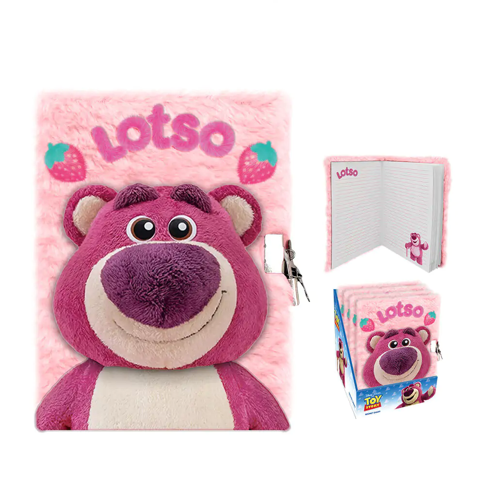 Disney Pixar Toy Story Lotso pluszowy notatnik zdjęcie produktu