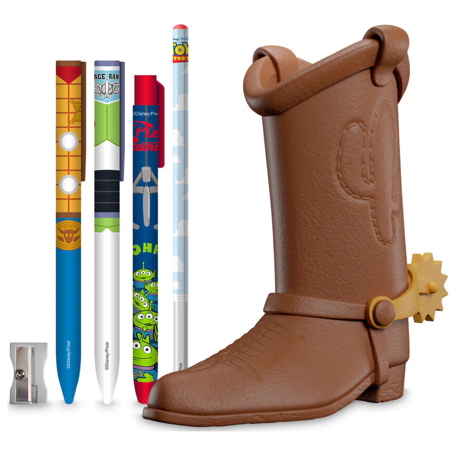 Disney Pixar Toy Story Woody Boot pojemnik na ołówki + zestaw do pisania zdjęcie produktu