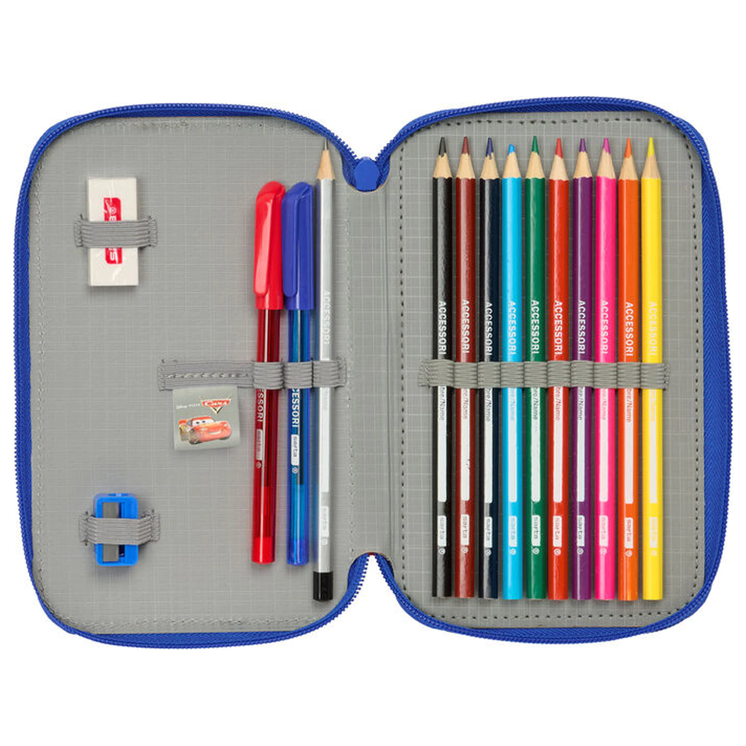 Disney Pixar Cars podwójny piórnik 29 szt. zdjęcie produktu