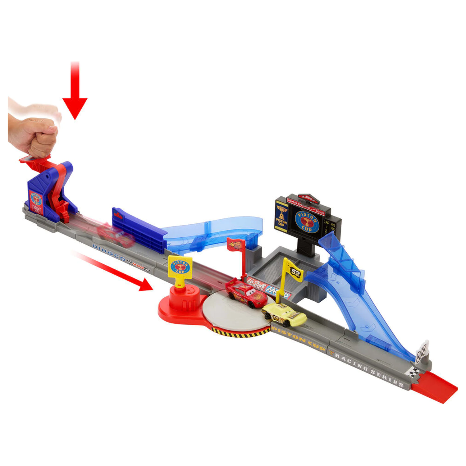 Disney Pixar Cars Piston Cup Stunting Speedway zestaw do zabawy zdjęcie produktu