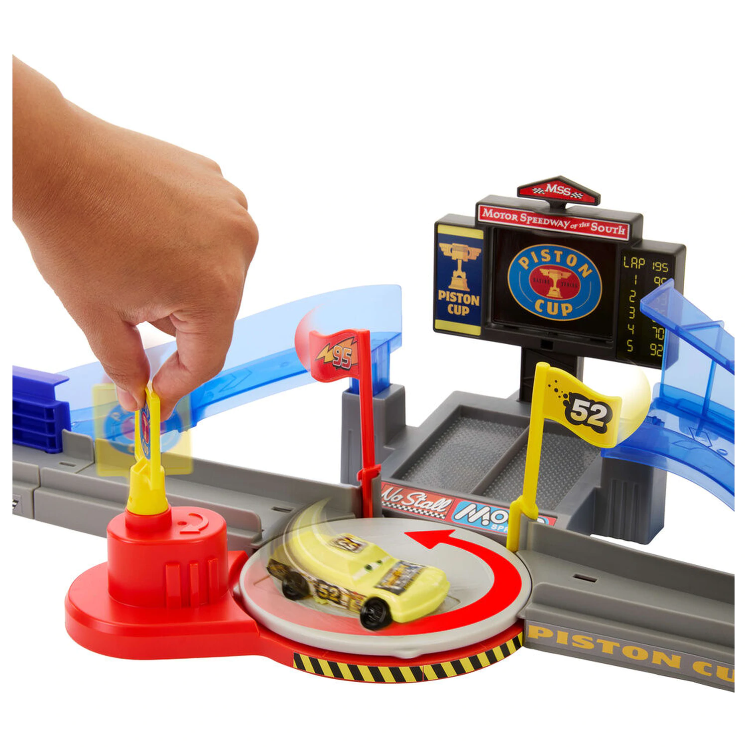 Disney Pixar Cars Piston Cup Stunting Speedway zestaw do zabawy zdjęcie produktu