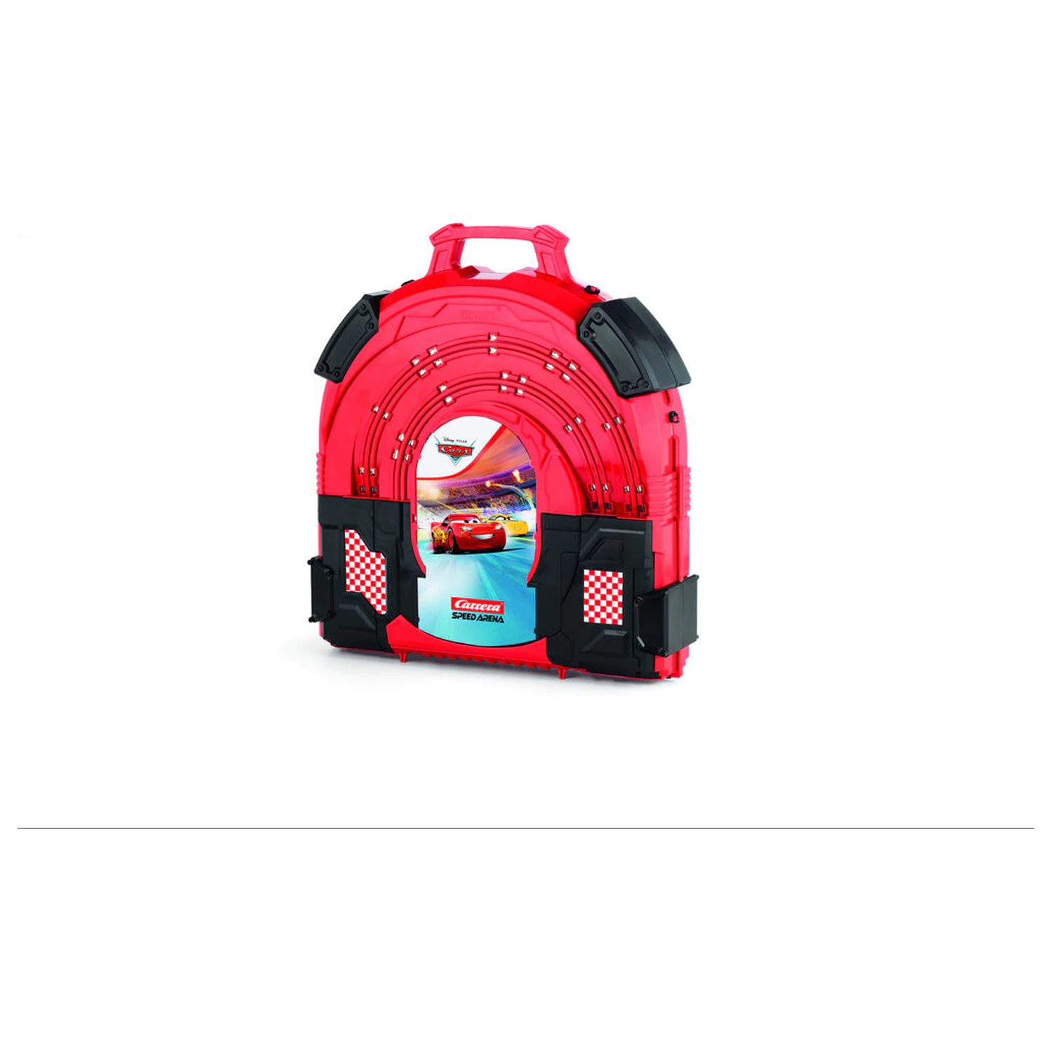 Disney Pixar Cars Tor wyścigowy Race in a Case zdjęcie produktu